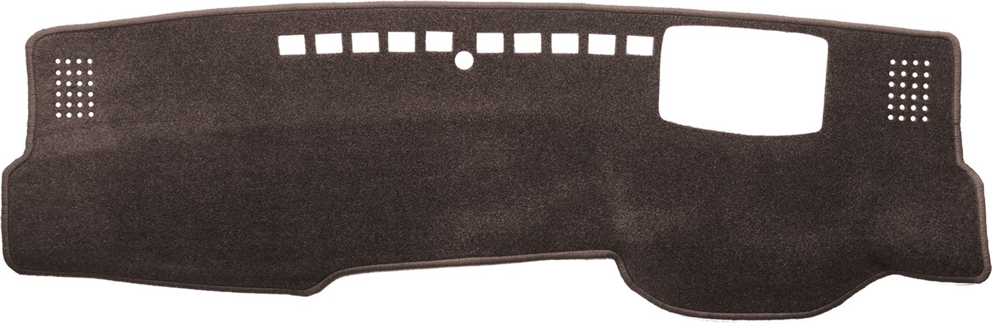 Dash Mat To Fit Toyota Camry ASV70R with heads up display (2017 - current) in Brown