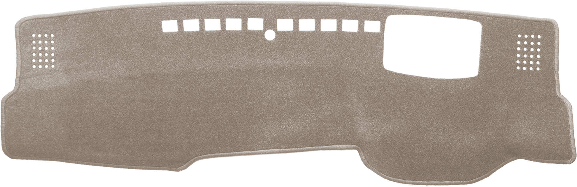 Dash Mat To Fit Toyota Camry ASV70R with heads up display (2017 - current) in Mocha