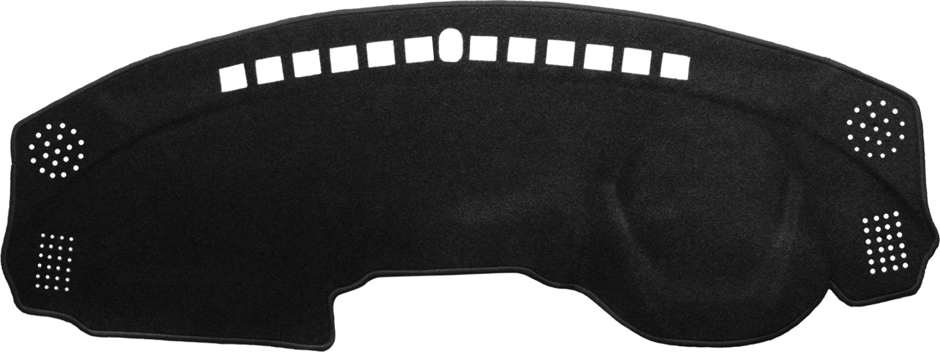 Dash Mat To Fit Mitsubishi Eclipse – Cross YA (2017 - 2025) w/out heads up display in Black