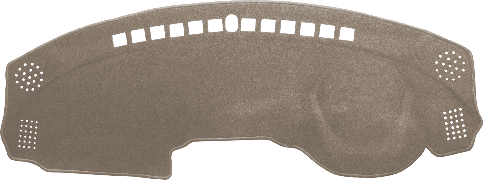 Dash Mat To Fit Mitsubishi Eclipse – Cross YA (2017 - 2025) w/out heads up display in Mocha