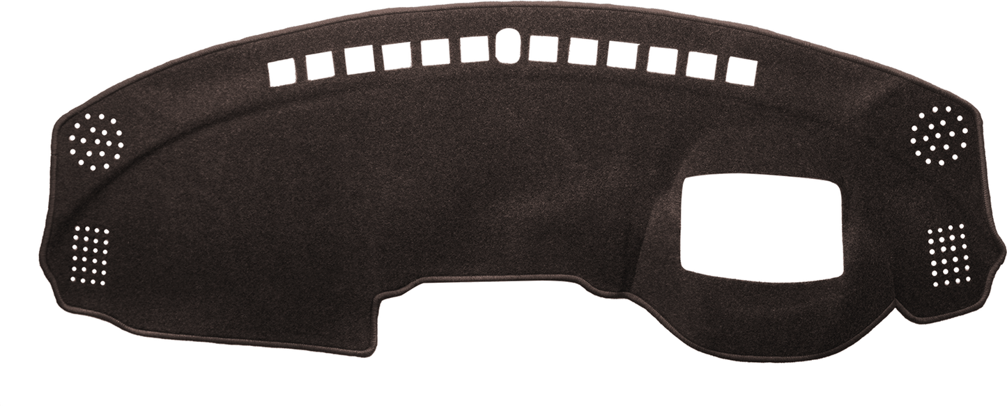Dash Mat To Fit Mitsubishi Eclipse Cross YA (2017 -2025) with heads up display in Brown