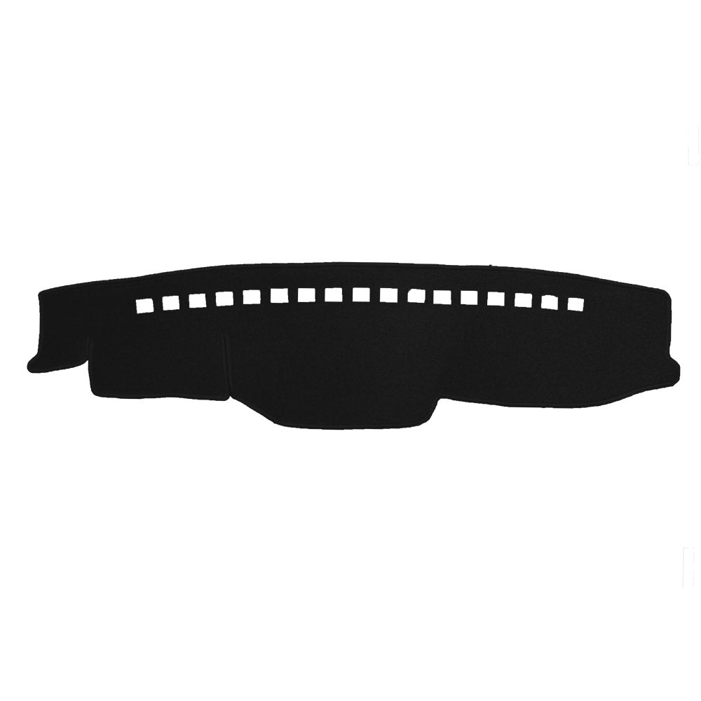 Dash Mat To Fit Toyota Landcruiser 100 Series (1998 - 2002) With Airbag in Black