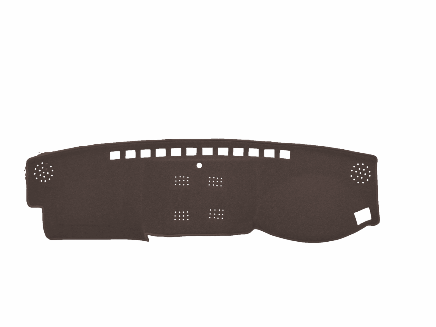 Dash Mat To Fit Toyota Landcruiser 200 Series 'facelift' With Centre Speaker (2015 - 2021) in Brown