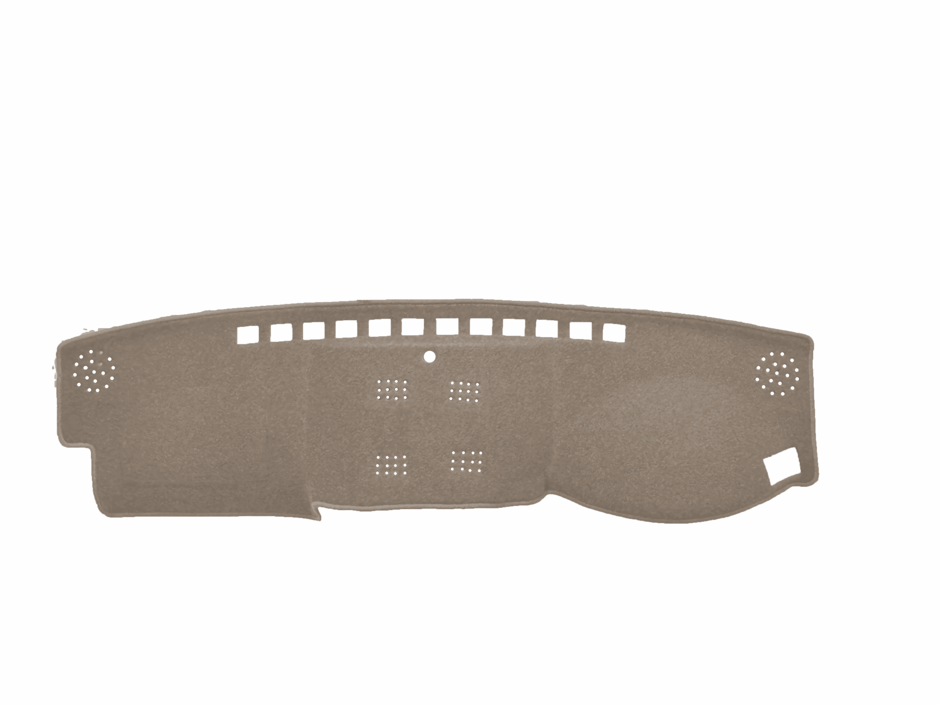 Dash Mat To Fit Toyota Landcruiser 200 Series 'facelift' With Centre Speaker (2015 - 2021) in Mocha