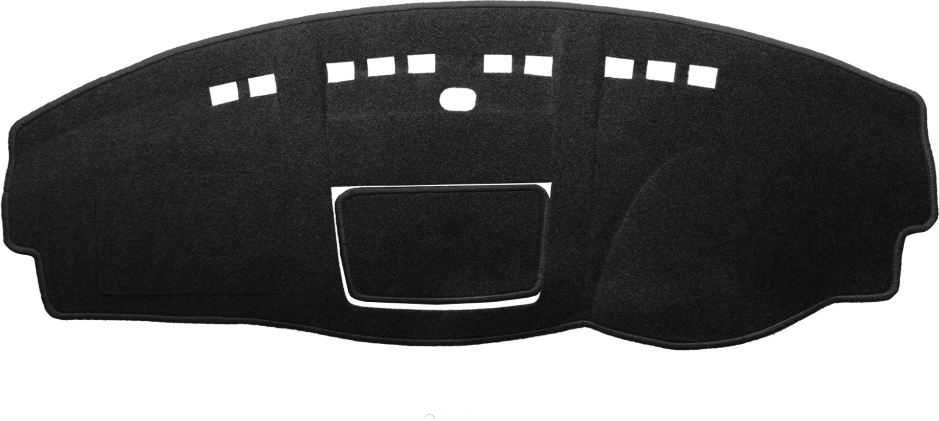 Dash Mat To Fit Mitsubishi Outlander ZH MY12 LS XLS (2011 - 2012) in Black
