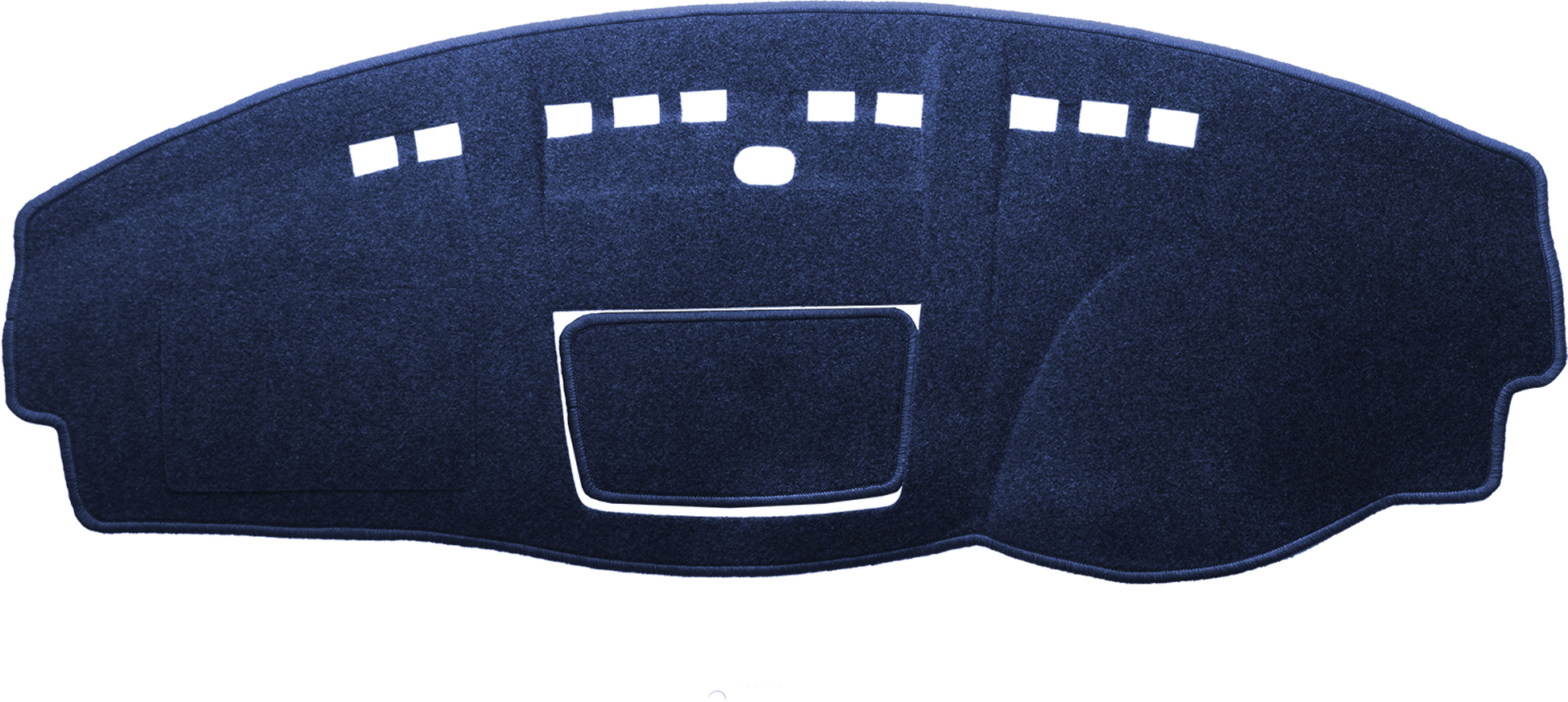Dash Mat To Fit Mitsubishi Outlander ZH MY12 LS XLS (2011 - 2012) in Blue