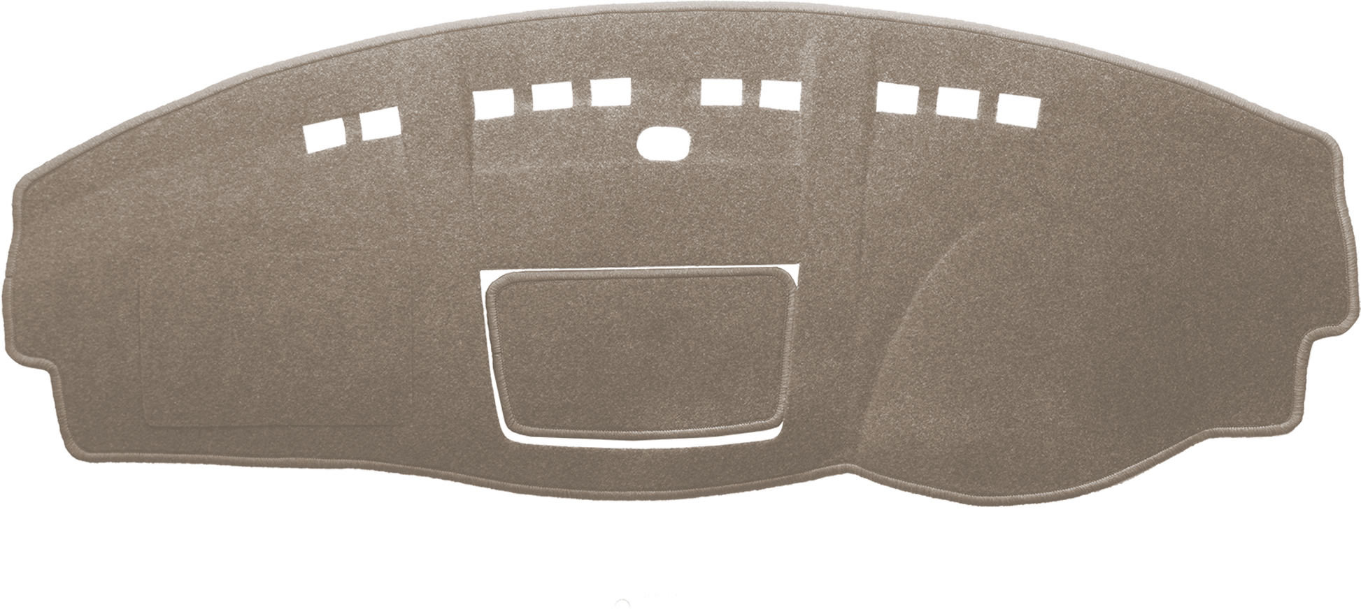 Dash Mat To Fit Mitsubishi Outlander ZH MY12 LS XLS (2011 - 2012) in Mocha