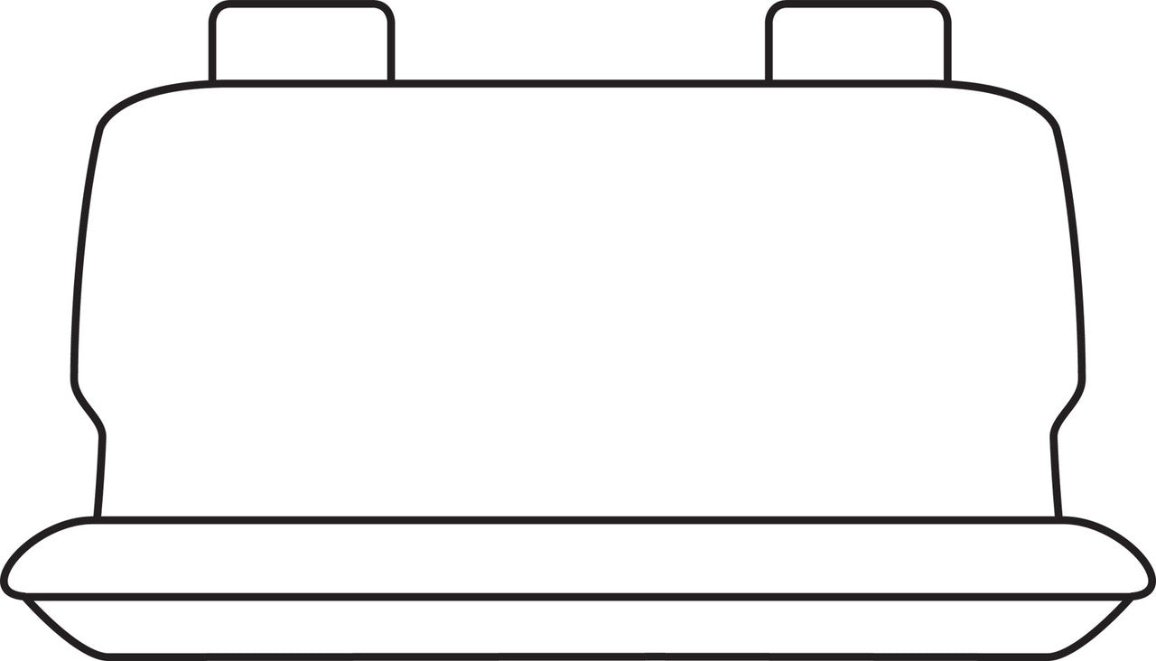 Tradies Canvas Rear Grey Seat Covers Suits Navara 2017-2020 – additional photo 2
