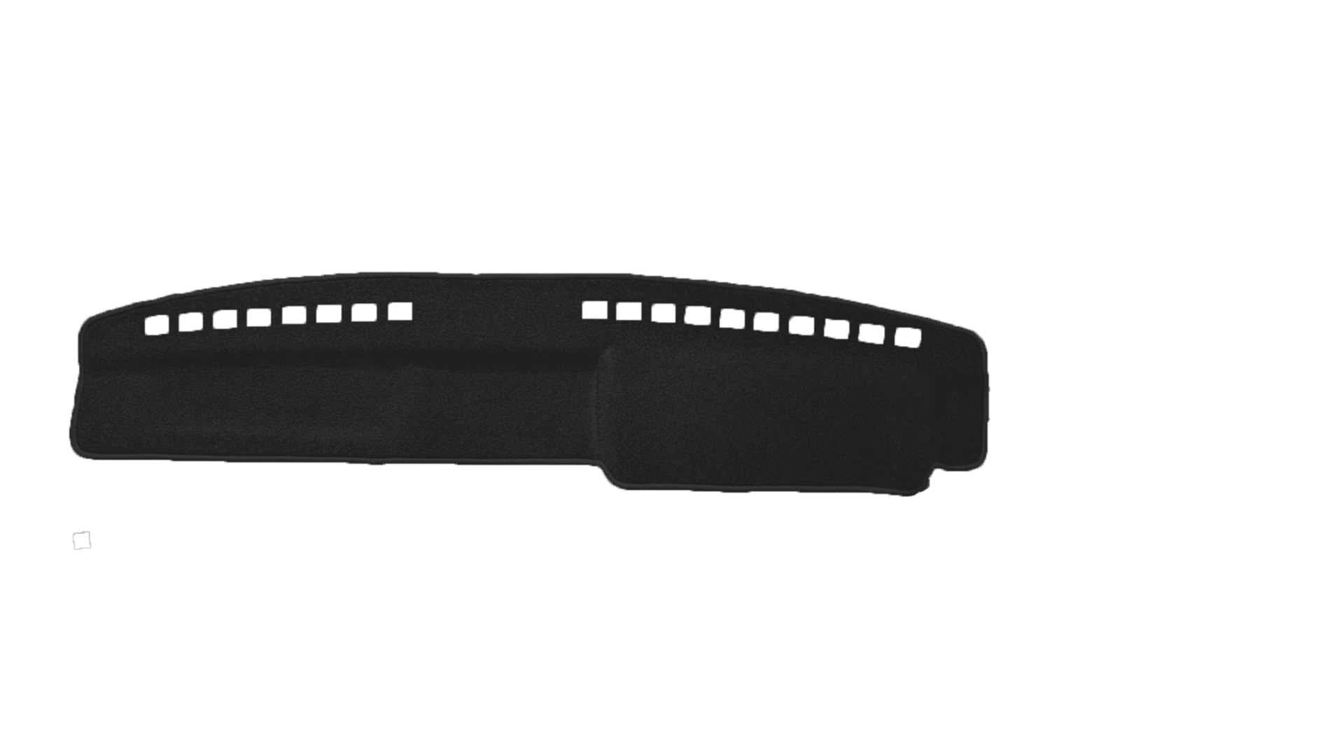 Dash Mat To Fit Nissan Navara D21 (1986 - 1994) in Black
