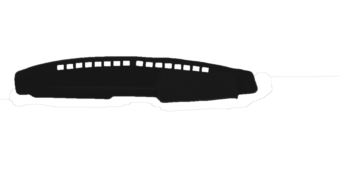 Dash Mat To Fit Ford Raider ZB UTE (1985 - 1996) in Black