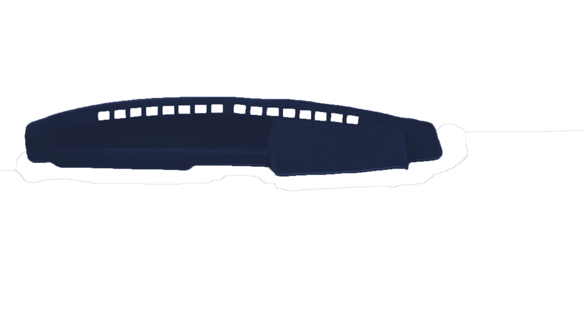 Dash Mat To Fit Mazda Bravo B2000/B2200/B2600 (1985 – 1996) in Blue