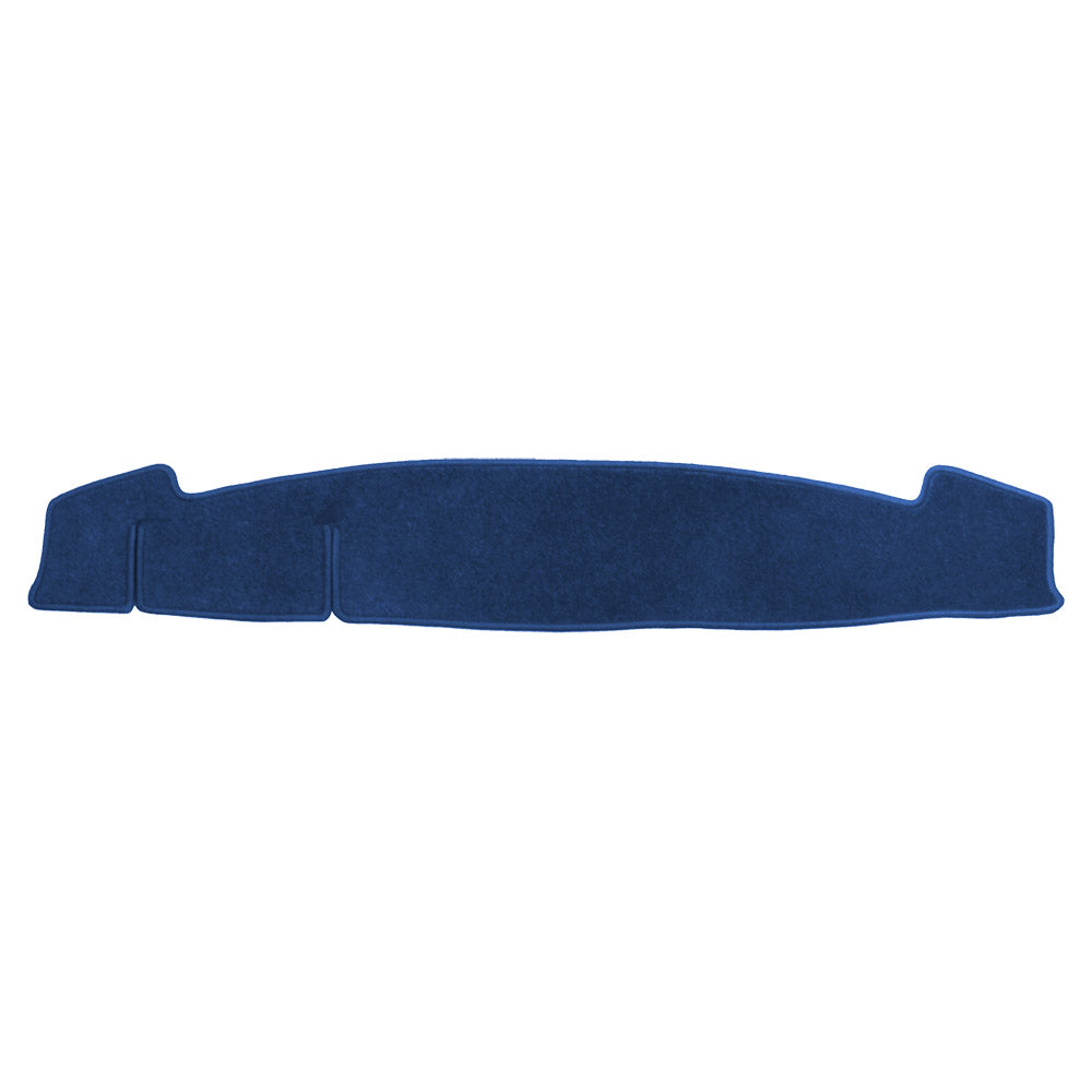 Dash Mat To Fit Nissan Patrol GU Y61 with passenger side airbag (2004 - 2016) in Blue