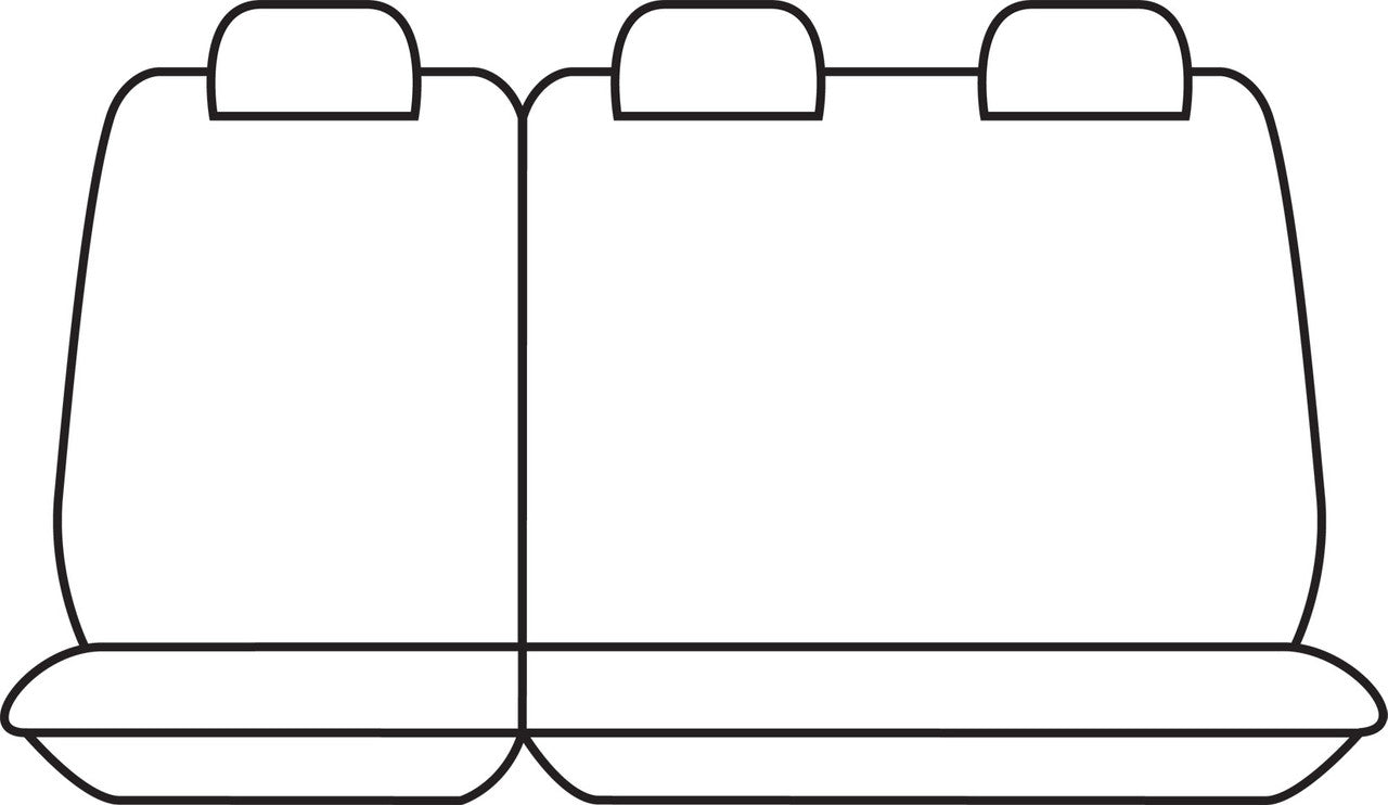 Weekender Jacquard Rear Row 2 Black Seat Covers Suits Imax People Mover 2008-2021 – additional photo 2
