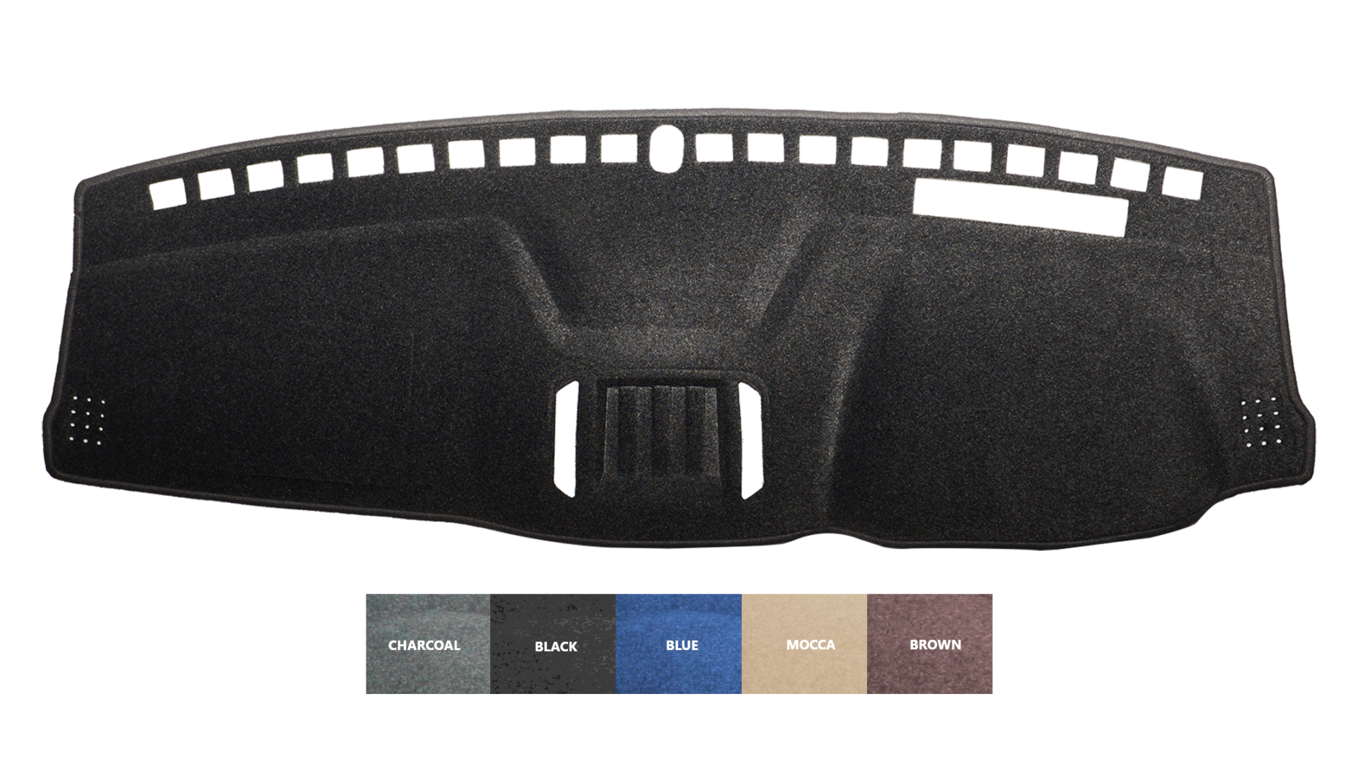 Dash Mat To Fit Ford Ranger PX2/PX3 HIGHRIDER (9/2015 to 7/2022) in Grey