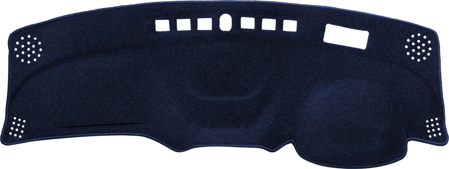 Dash Mat To Fit Holden Equinox (2017 - 2020) with HUD in Blue