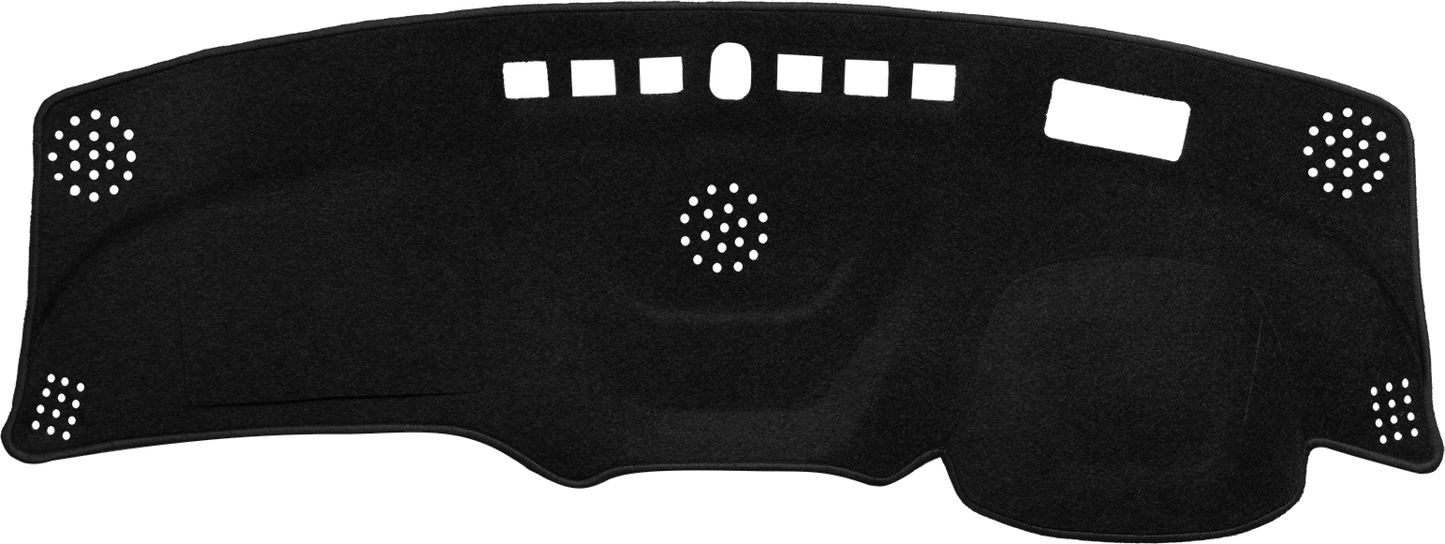 Dash Mat To Fit Holden Equinox (2017 - 2020) with HUD and Centre Speaker in Black