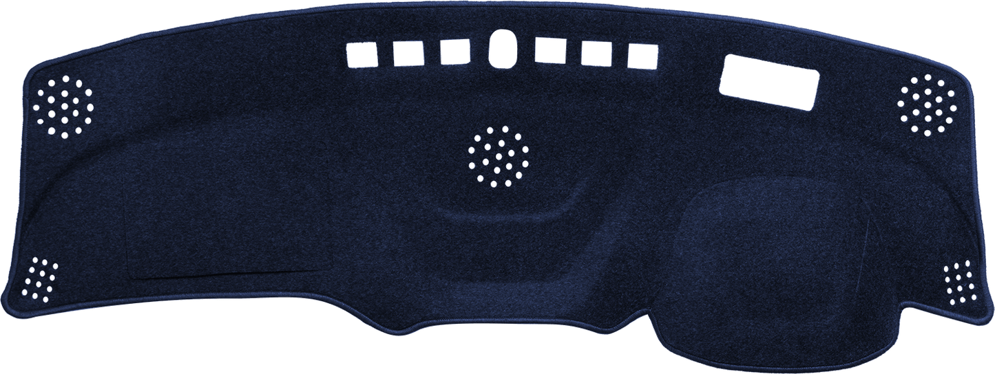 Dash Mat To Fit Holden Equinox (2017 - 2020) with HUD and Centre Speaker in Blue