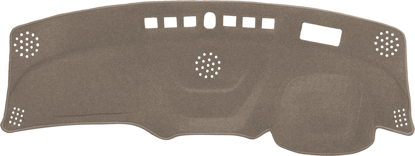 Dash Mat To Fit Holden Equinox (2017 - 2020) with HUD and Centre Speaker in Mocha