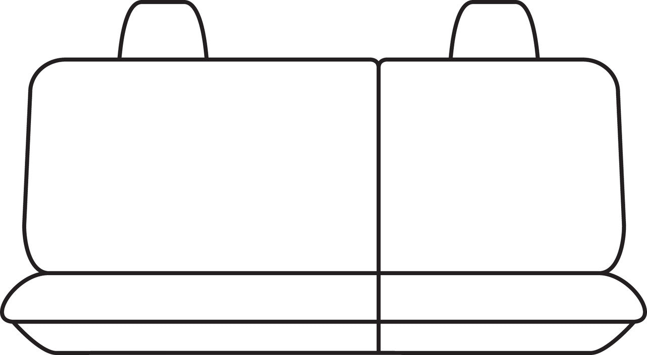 Tradies Canvas Rear Grey Seat Covers Suits Navara ST 2011-2015 – additional photo 2