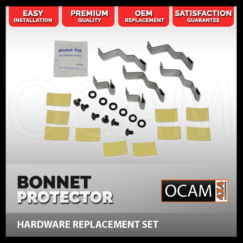 Replacement Bonnet Protector Clips for Toyota Landcruiser Prado 150 Series Aug 2013 - 2017 – additional photo