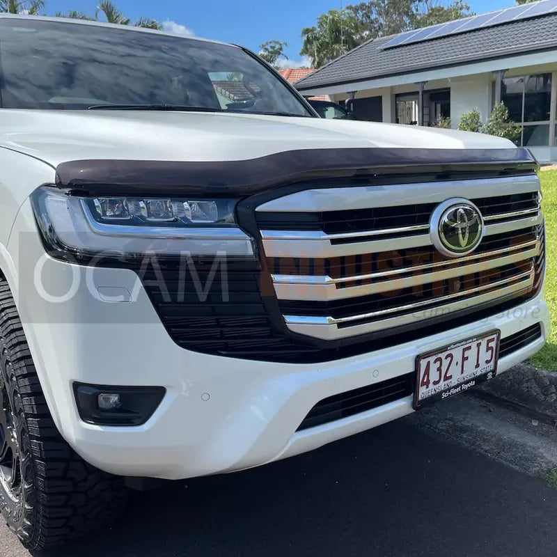 Bonnet Protector for Toyota Landcruiser 300 Series 04/2021-Current, Tinted Guard – additional photo