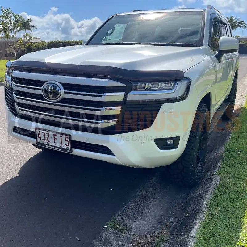 Bonnet Protector for Toyota Landcruiser 300 Series 04/2021-Current, Tinted Guard – additional photo