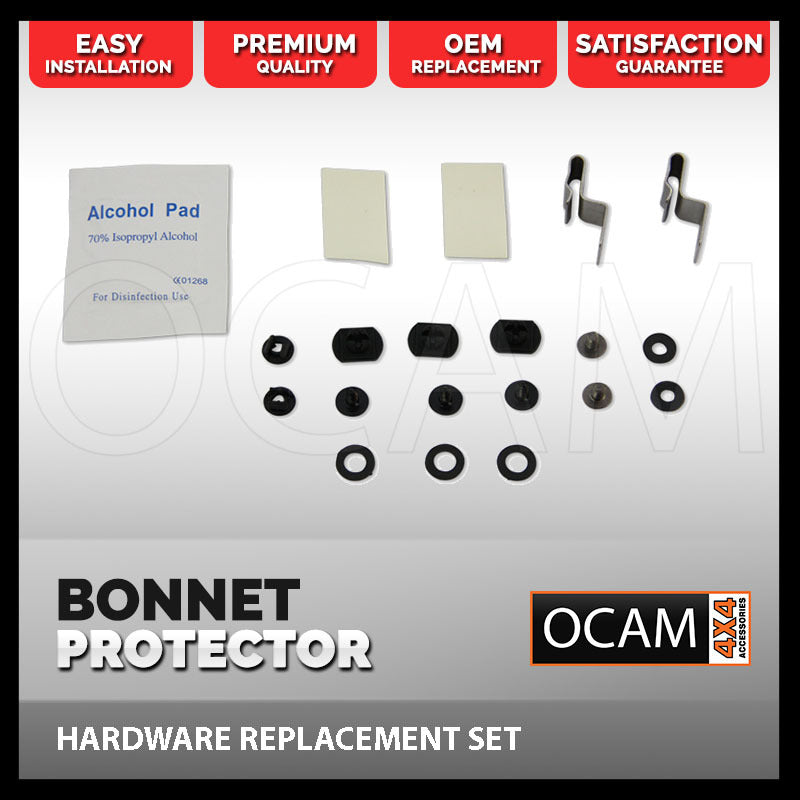 Replacement Bonnet Protector Clips For Toyota Landcruiser 70 76 78 79 Series GXL 2017-10/2023 – additional photo