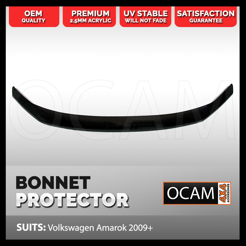 Bonnet Protector for Volkswagen Amarok 2009-04/2023 Tinted Guard – additional photo