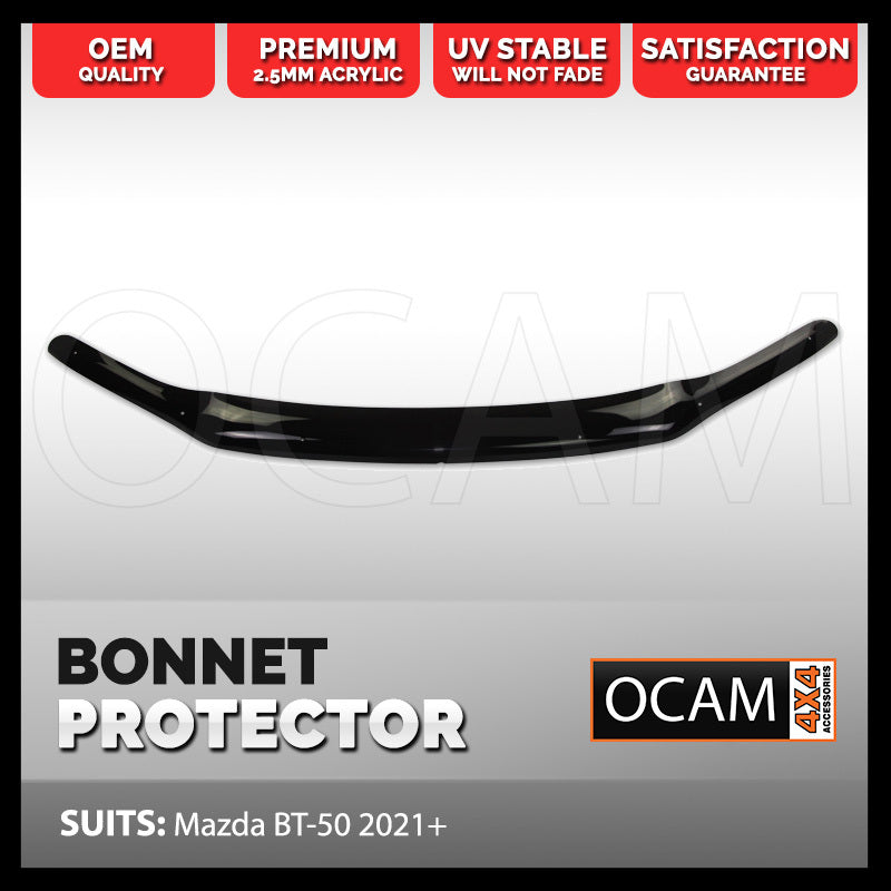 Bonnet Protector for Mazda BT50 09/2020+ Tinted Guard BT-50 – additional photo
