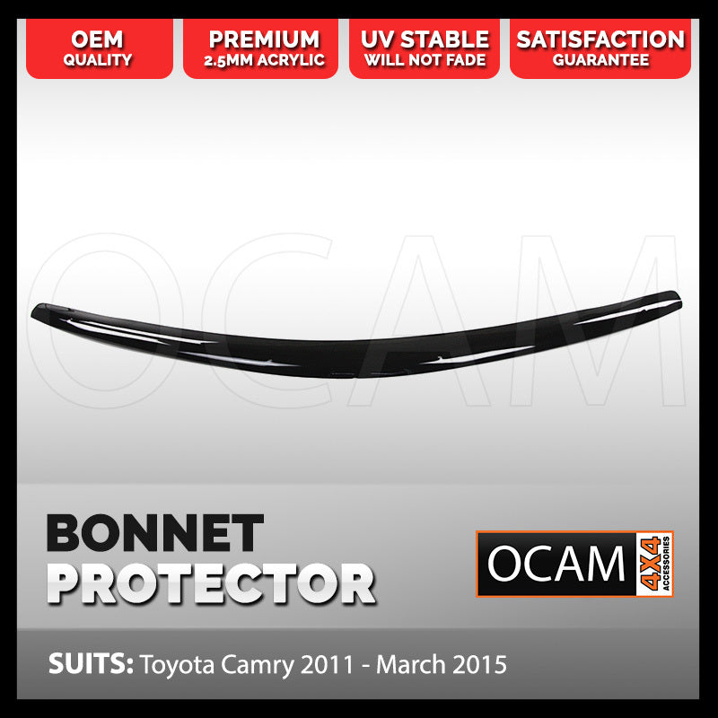 Bonnet Protector for Toyota Camry XV50 Oct 2011 - March 2015 Tinted Guard – additional photo
