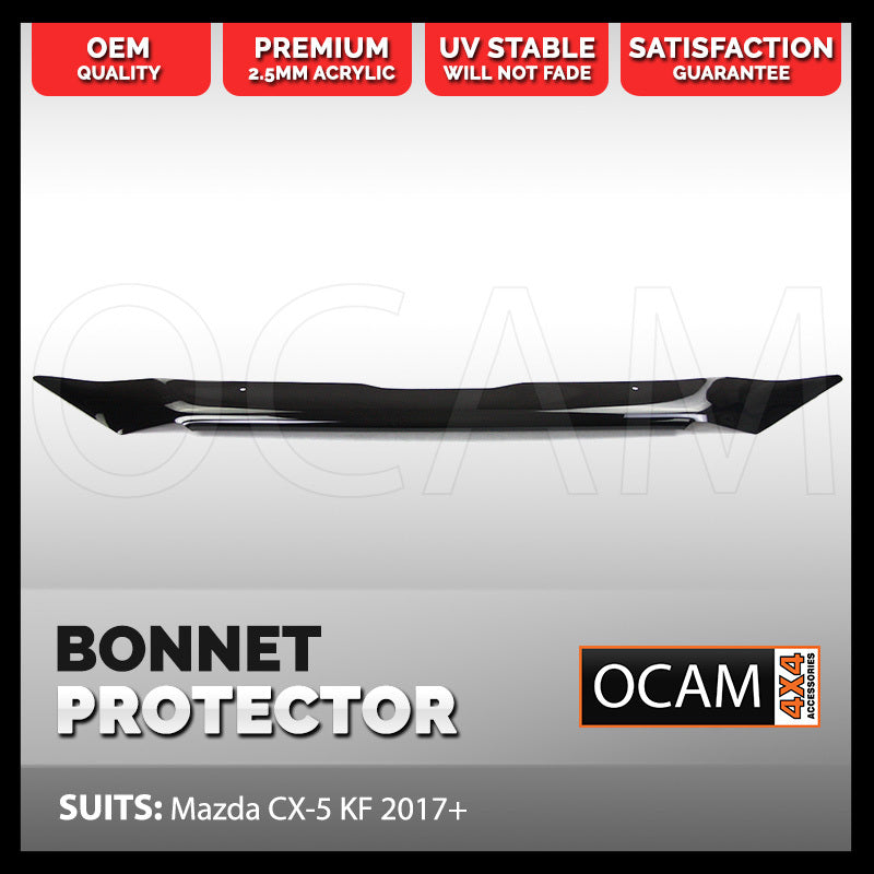 Bonnet Protector for Mazda CX-5 KF 2017-2021 Tinted Guard CX5 – additional photo