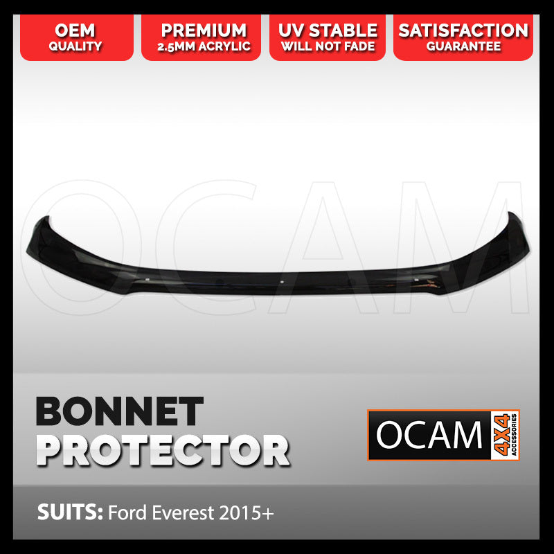 Bonnet Protector for Ford Everest UA 2015-06/2022 Tinted Guard – additional photo