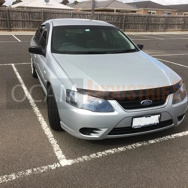 Bonnet Protector for Ford BF MkII Falcon XT Futura 09/2006 - 2008 Tinted Guard – additional photo