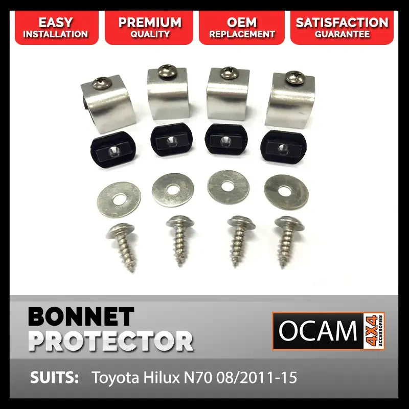 Replacement Protector Clips For Toyota Hilux N70 SR SR5 2005 - 07/2011 – additional photo
