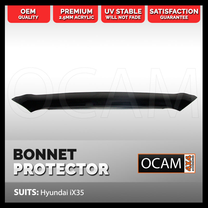 Bonnet Protector for Hyundai iX35 2010-2015 Tinted Guard – additional photo