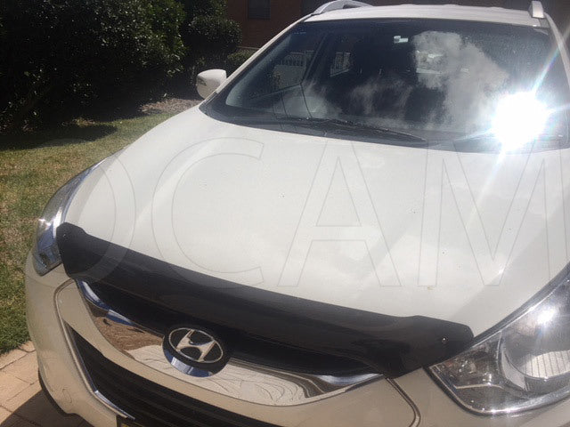 Bonnet Protector for Hyundai iX35 2010-2015 Tinted Guard – additional photo