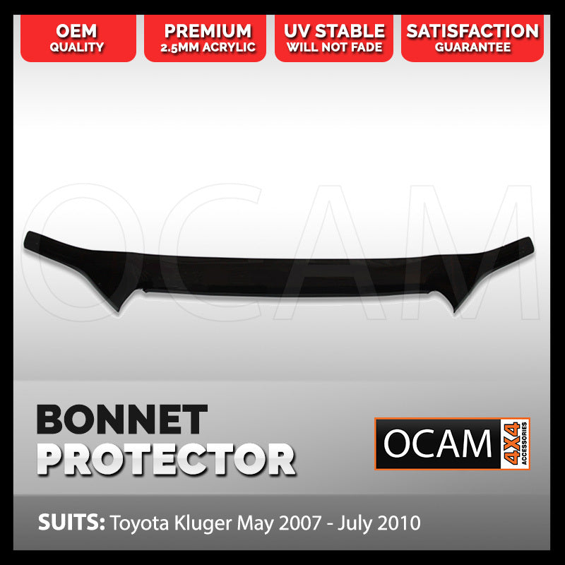 Bonnet Protector for Toyota Kluger May 2007 - July 2010 Tinted Guard – additional photo