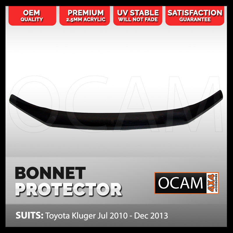 Bonnet Protector for Toyota Kluger Jul 2010 - Dec 2013 Tinted Guard – additional photo