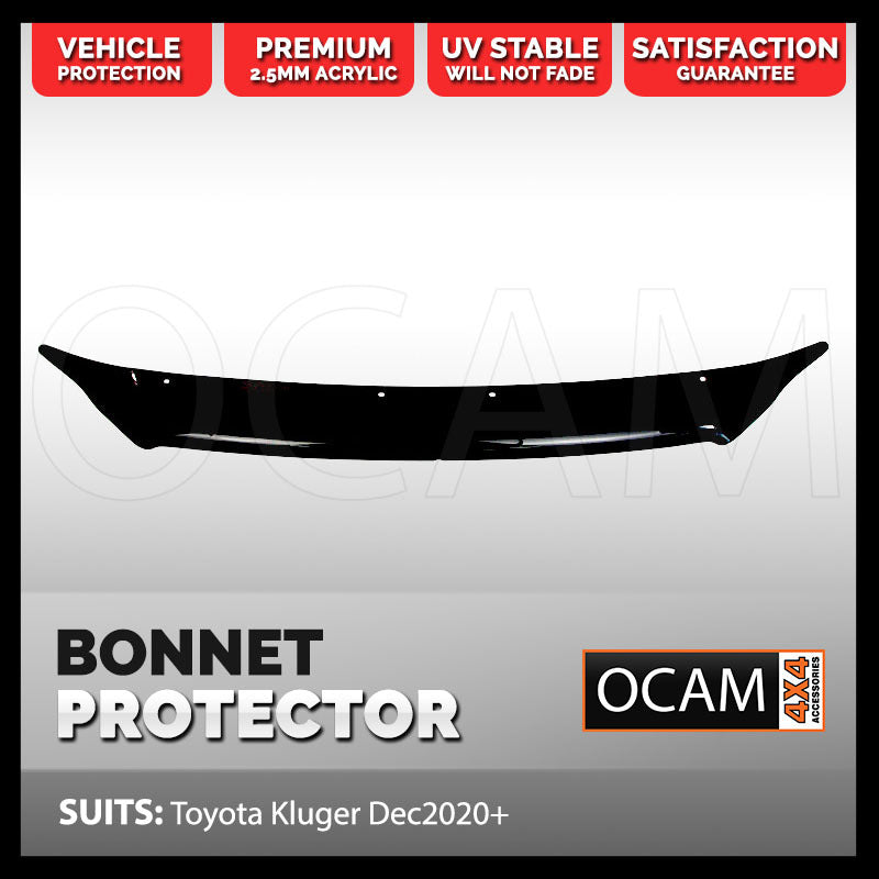 Bonnet Protector for Toyota Kluger 12/2020-Current Tinted Guard – additional photo