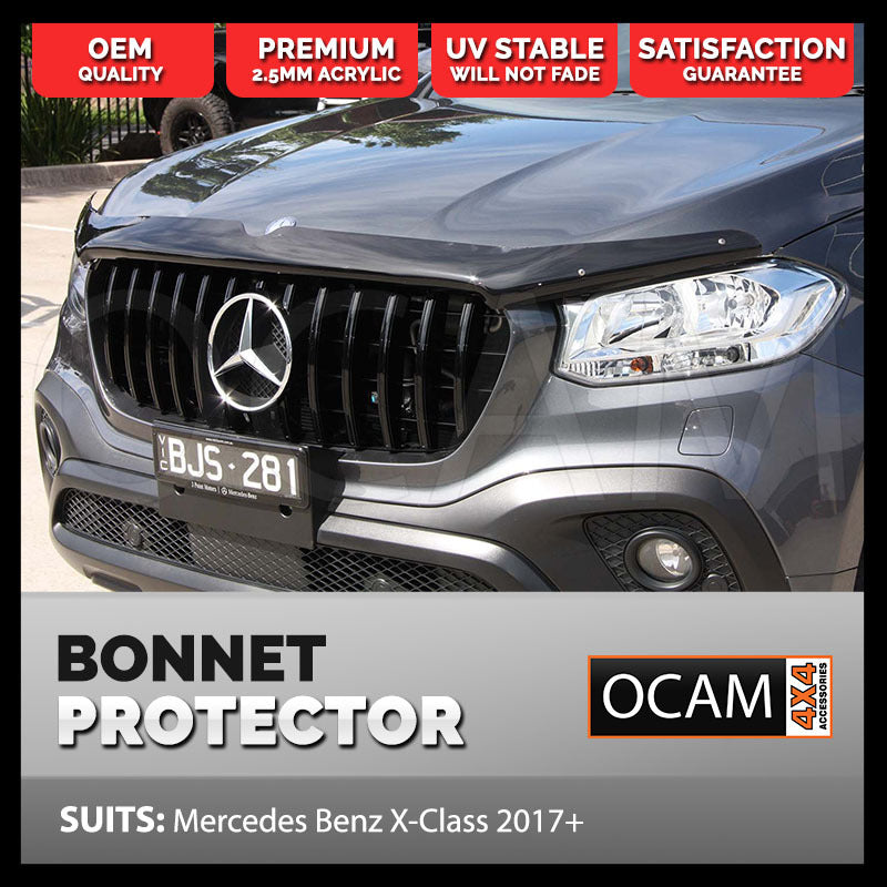 Bonnet Protector For Mercedes Benz X-Class 2017-20 Guard XCLASS – additional photo