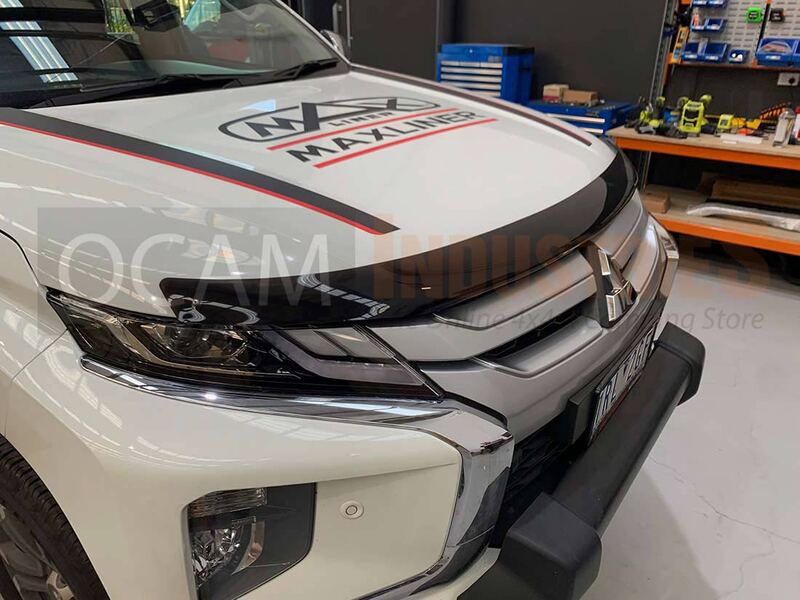 Bonnet Protector for Mitsubishi Pajero Sport QF QG 11/2019-2025, Tinted Guard – additional photo