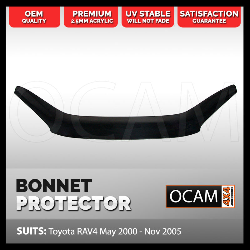 Bonnet Protector for Toyota RAV 4 May 2000 - Nov 2005 Tinted Guard – additional photo