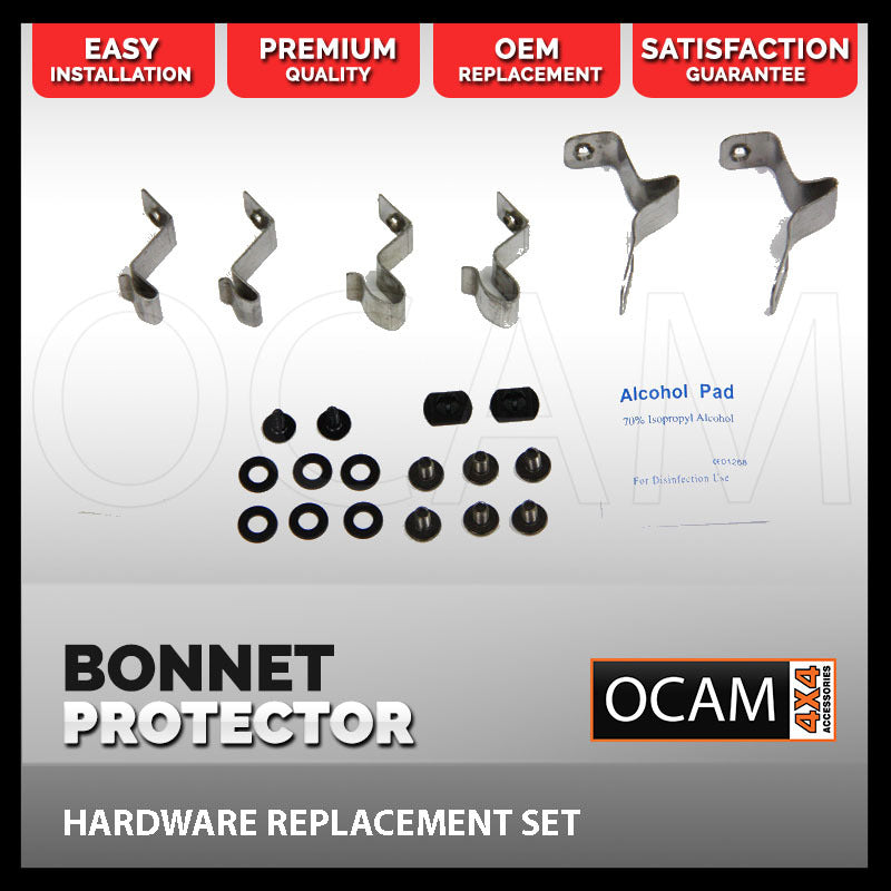 Replacement Bonnet Protector Clips For Toyota Hilux N80 2015- 2020 – additional photo