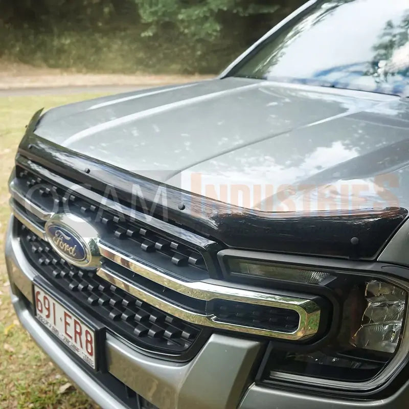 Bonnet Protector for Ford Ranger Next-Gen 7/2022-On Tinted Guard – additional photo