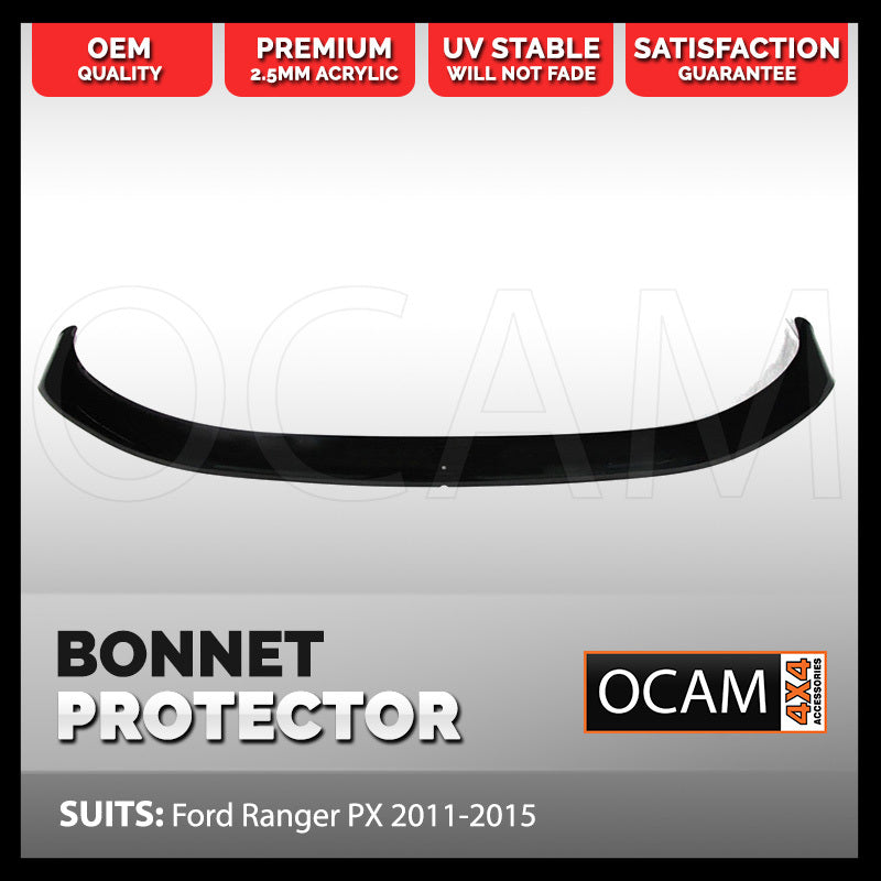 Bonnet Protector for Ford Ranger PX 2011-2015 Tinted Guard – additional photo