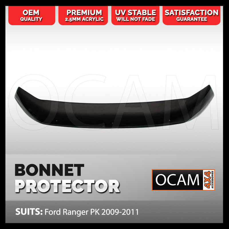Bonnet Protector for Ford Ranger PK 2009-2011 Tinted Guard – additional photo