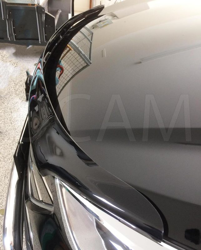 Bonnet Protector for Hyundai Santa FE DM 2012-2018 Tinted Guard – additional photo