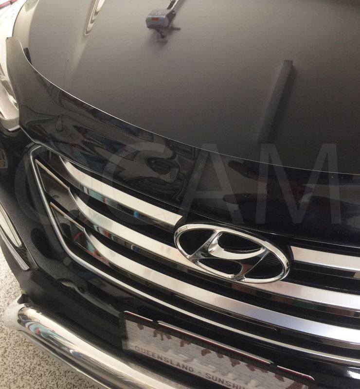 Bonnet Protector for Hyundai Santa FE DM 2012-2018 Tinted Guard – additional photo