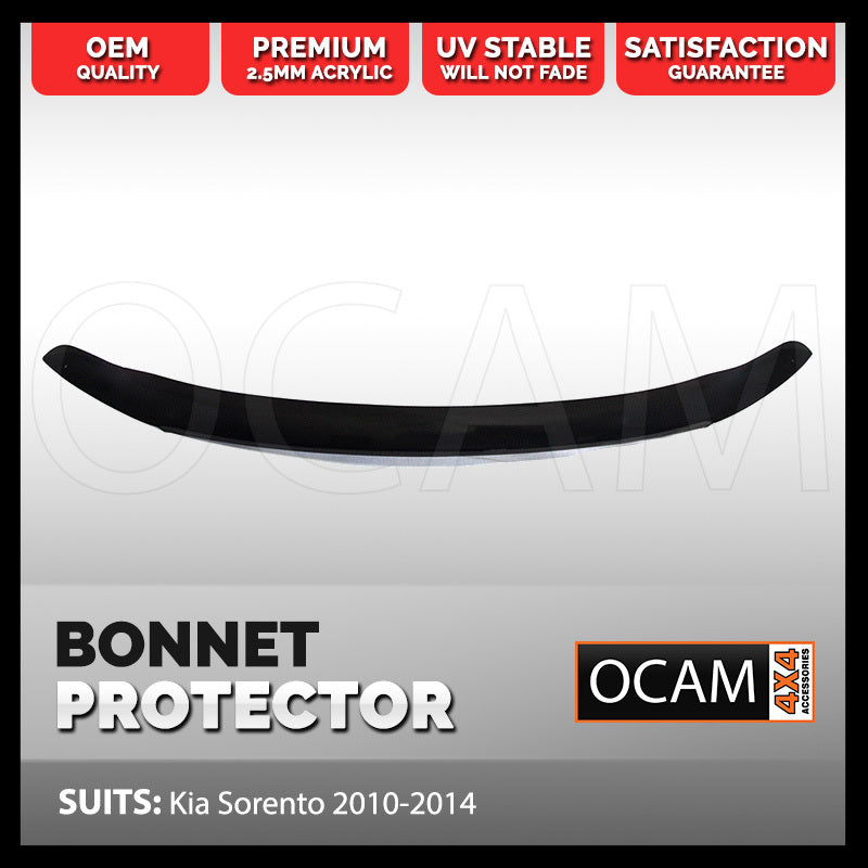Bonnet Protector for Kia Sorento XM 2010-2014 Tinted Guard – additional photo