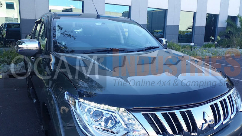 Bonnet Protector for Mitsubishi Triton MQ 05/2015-11/2018 Tinted Guard – additional photo